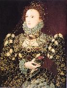 Nicholas Hilliard Elizabeth I, the china oil painting artist
